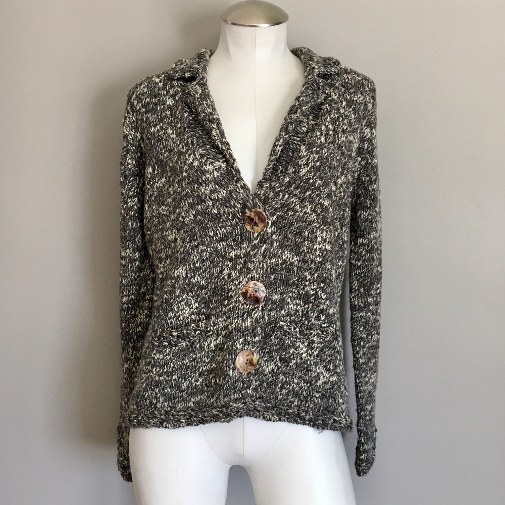 Nomadic Traders Chunky Knitted Button Cardigan - image 1